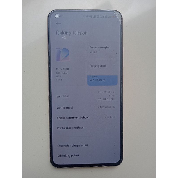 mi 11 lite 8/128 second - peach pink