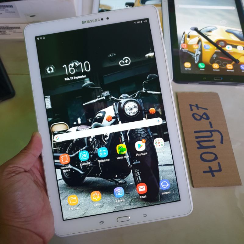 Samsung Galaxy Tab A6 with s pen Tab A 10.1&quot; 3/16gb P585y normal siap pakai