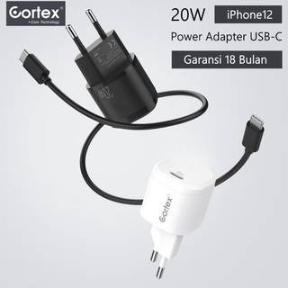 Charger Cortex 20W Q-Mini2.0 Kepala Charger Quick Fast Charging Tipe C Type C PD 20W Android iPhone