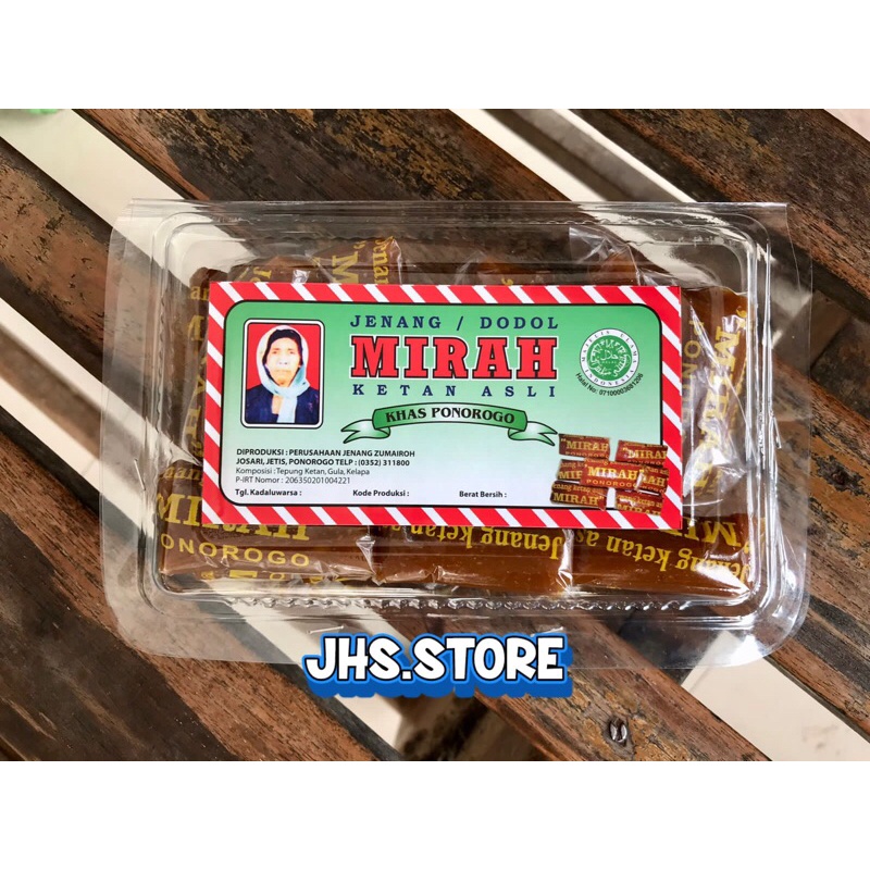 

Jenang Mirah / Jenang Dodol Mirah Khas Ponorogo Mika Besar