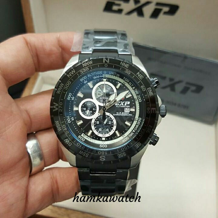 jam tangan / Watch_Id pria Expedition Original E6739 silver black