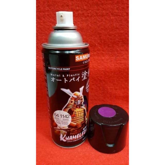Pilox samurai paint super violet 1142 / ungu metalik