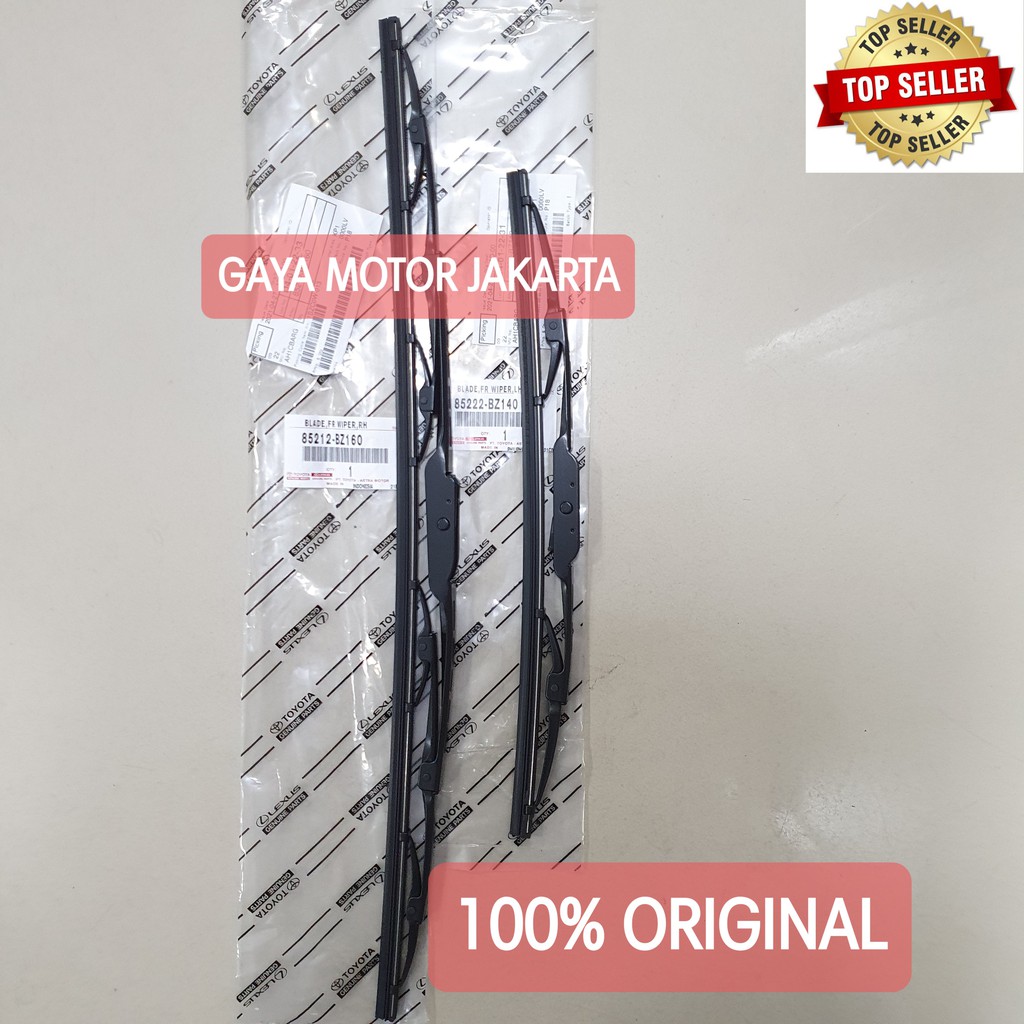 Wiper Blade Depan SET Kanan-Kiri All New Avanza-Rush-Innova-Vios Asli