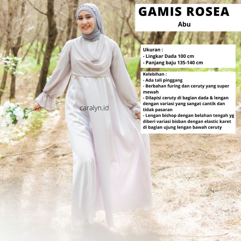 SUPER SALE GAMIS ROSEA DRESS KONDANGAN KEKINIAN TERBARU