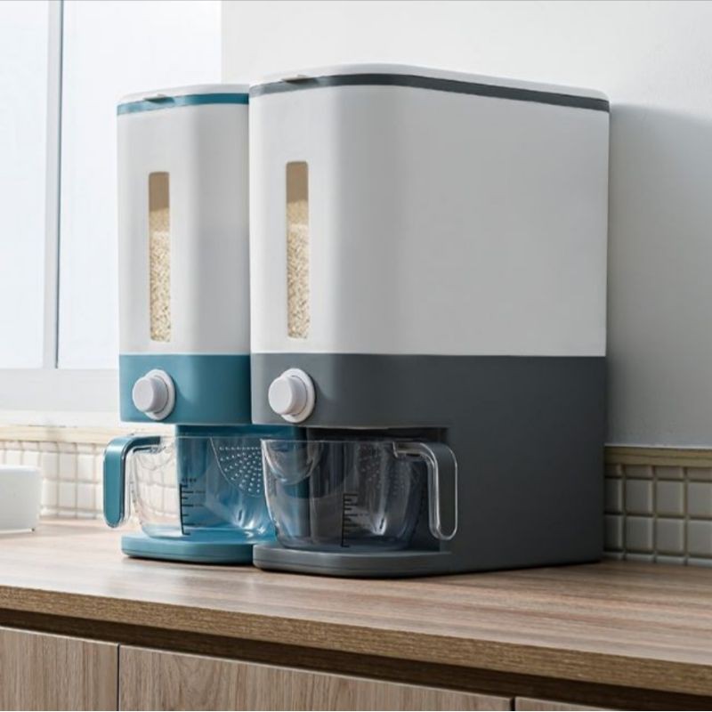 Dispenser Beras otomatis/ Dispenser beras 12kg