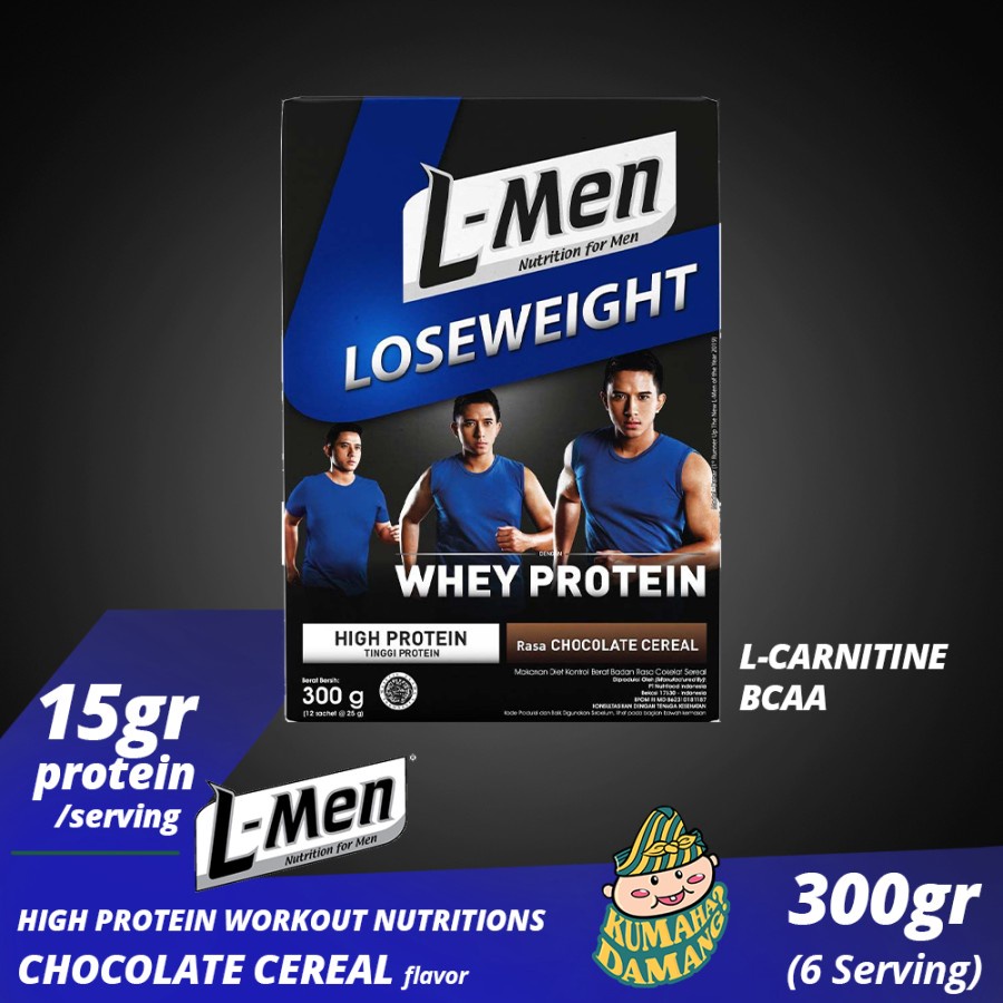 

L-Men Lose Weight Chocolate Cereal 300 gram