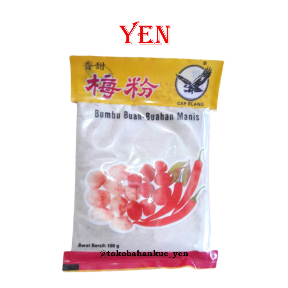 

Cap Elang Bumbu Buah Buahan Manis / Bumbu Buah Kiamboy Plum Manis / Semboi Bubuk 100GR