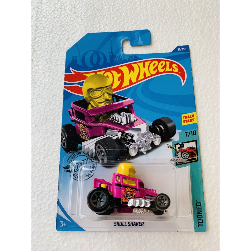 HOT WHEELS HOTWHEELS SKULL SHAKER PINK TOONED DIECAST MOBIL HOTWEEL HOTWILS LANGKA TRACK STARS MURAH