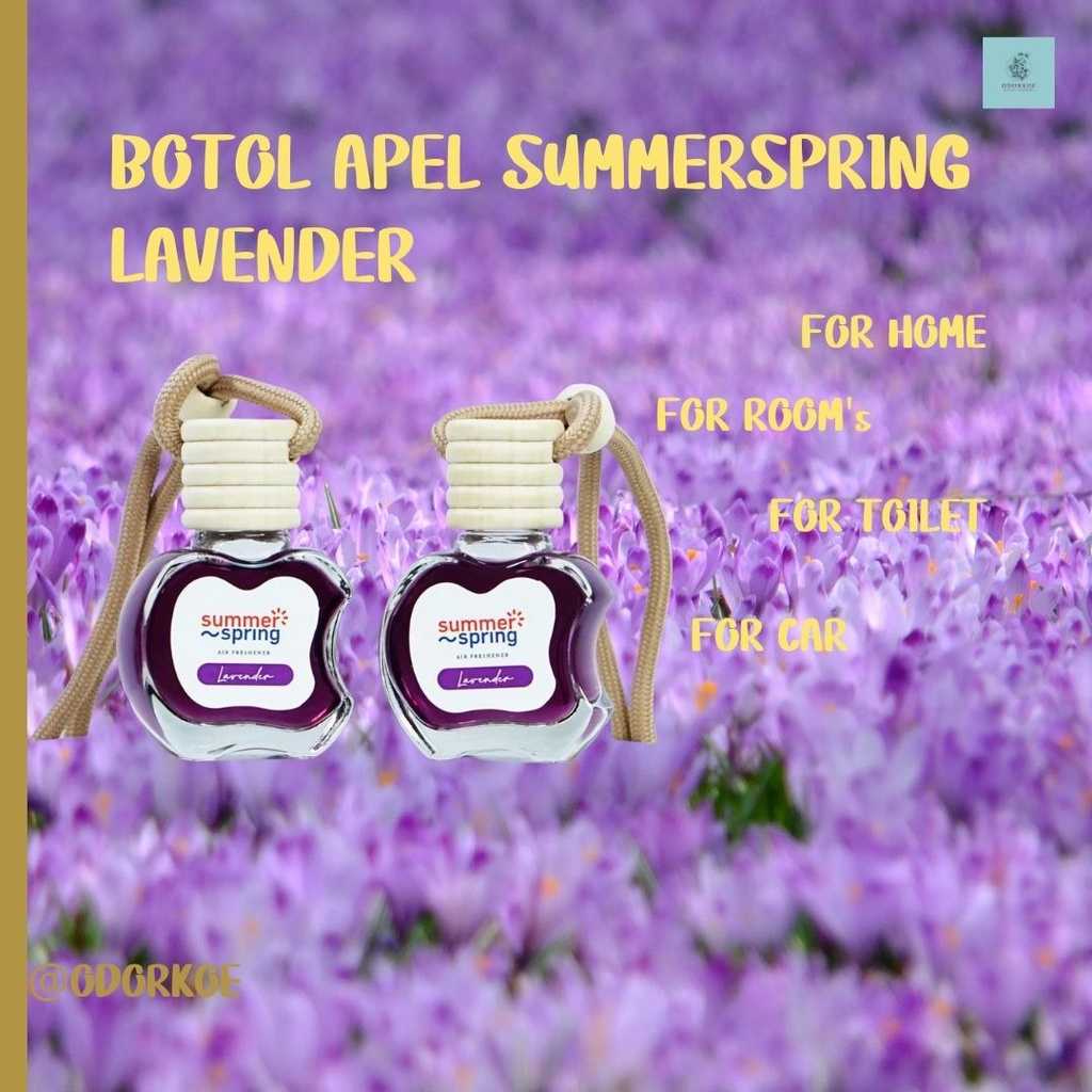 Jual Parfum Mobil Botol Apel Aroma Lavender Parfum Ruangan Parfum