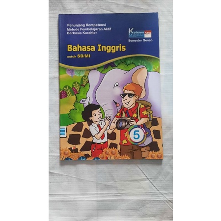 lks  bahasa inggris untuk SD MI KELAS 5 semester 2 kurikulum 2013