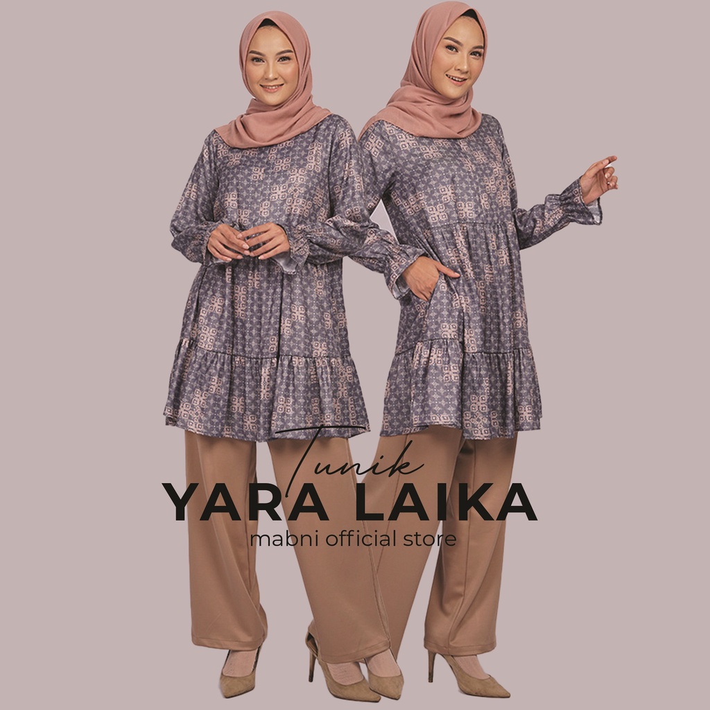 TUNIK BUSUI MOTIF ELZATTA TERBARU (TUNIK YARA LAIKA)