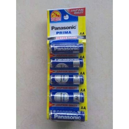 Isi 1 Pcs Baterai Batre Panasonic Prima AA / A2 1.5v