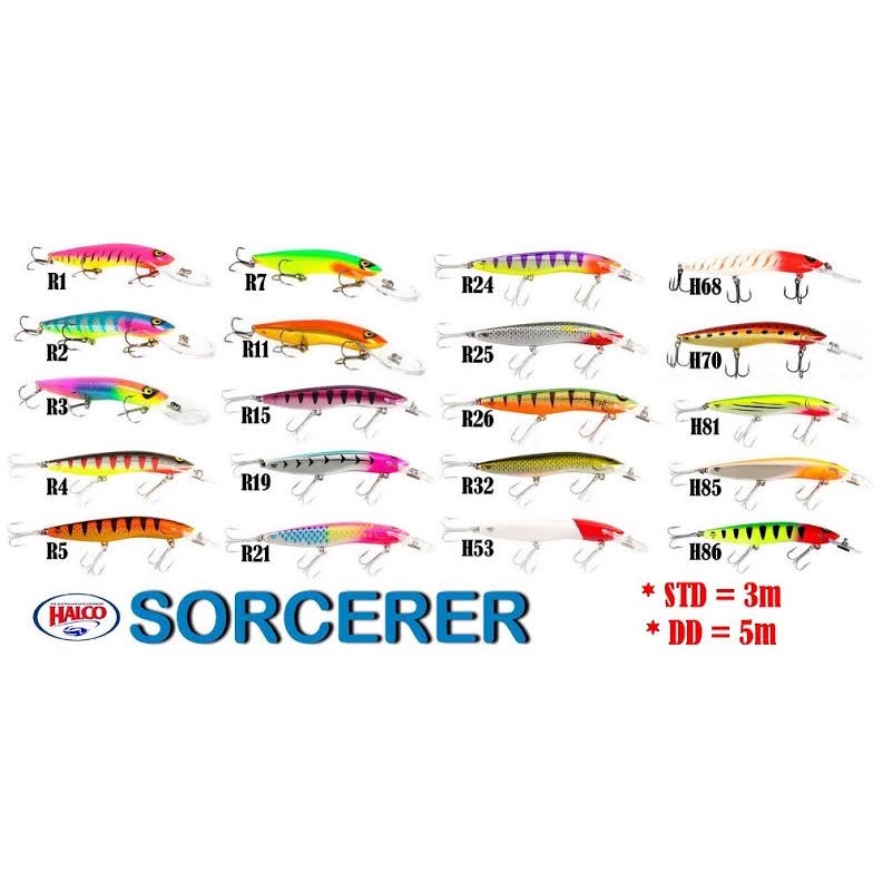 Halco Sorcerer 125 STD / 125 DD