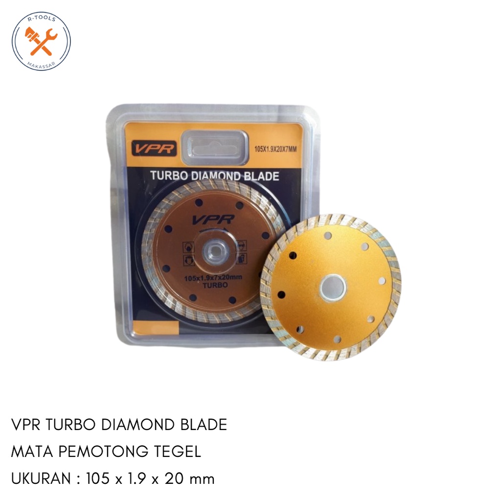 MATA PEMOTONG TEGEL VPR / TURBO DIAMOND BLADE