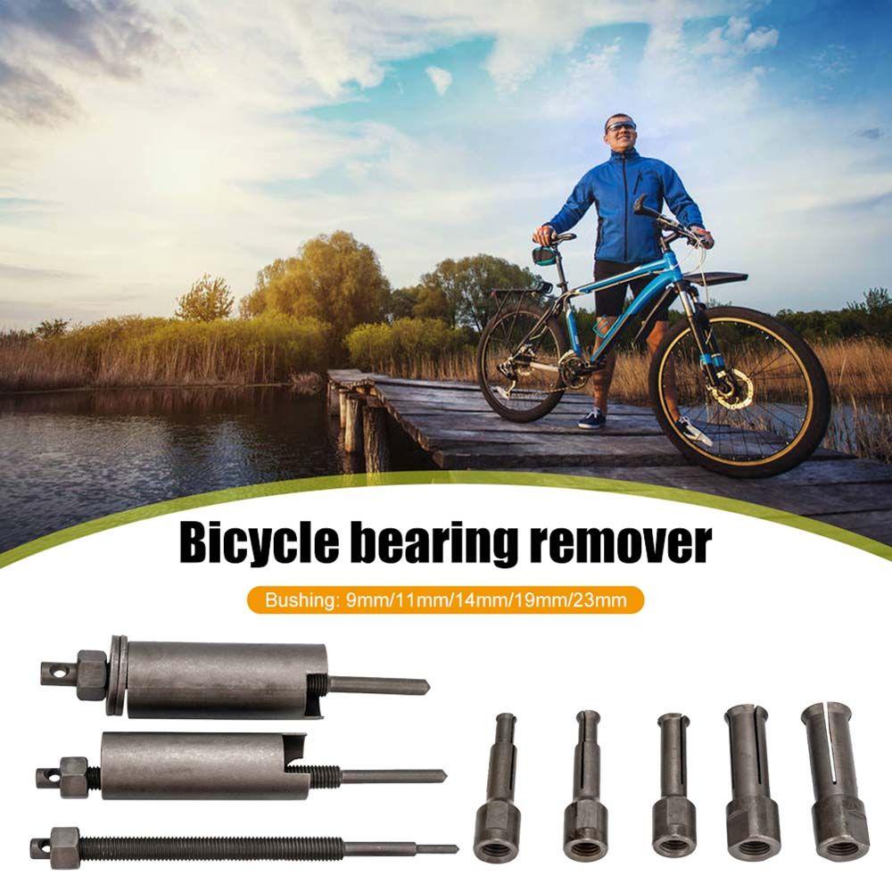 Lanfy Sepeda Bearing Puller Outdoor Multifungsi Alat Motor Bongkar Pasang Perbaikan Aksesoris Sepeda Extractor Remove Tool Kit