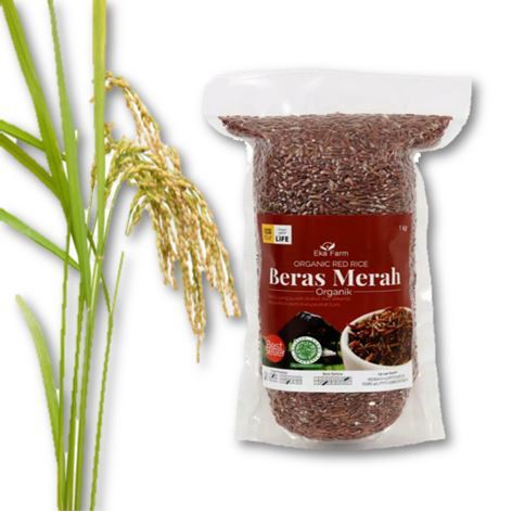 

Beras merah organik