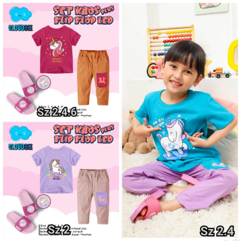 Cloudbee Set Kaos+Flip Flop LED