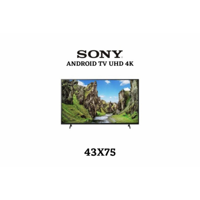 Sony 43X75 4K UHD HDR smart android tv 43 inch KD-43X75//KD 43X75
