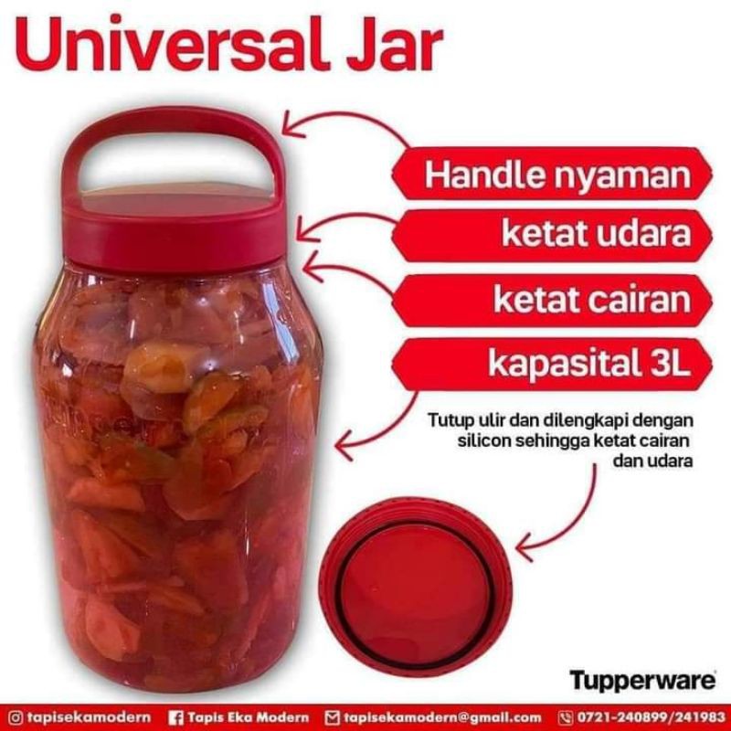 universal jar tupperware