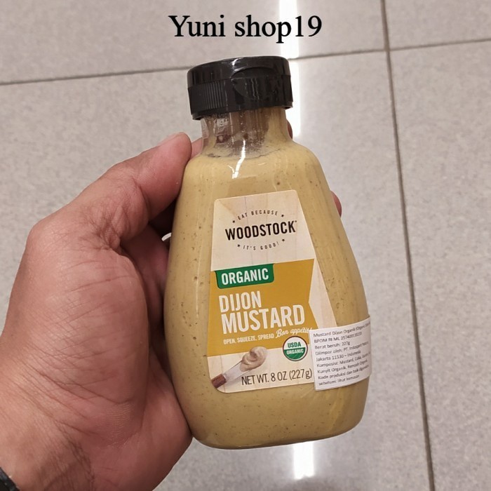 

woodstock organic dijon mustard 227g6