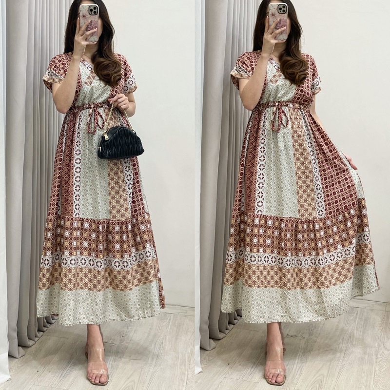 Daster Kimono Serut Homewear By Amariel-KS: Bata Mozaik