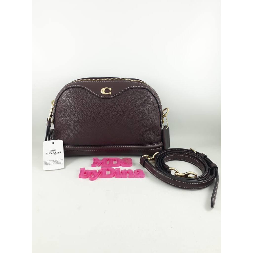 Coach Ivie Crossbody Oxblood