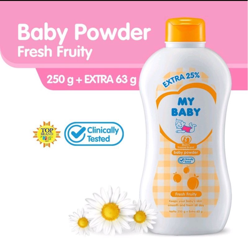 Bedak My Baby 250 g extra 63 g