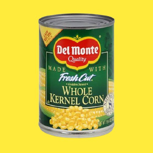 

Del Monte Fresh Cut Whole Kernel Corn /Jagung Kaleng Utuh 432gr