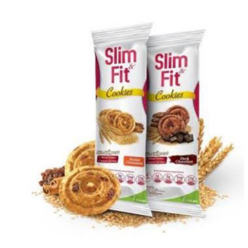Slim &amp; Fit Cookies Coklat / Raisin Cinnamon
