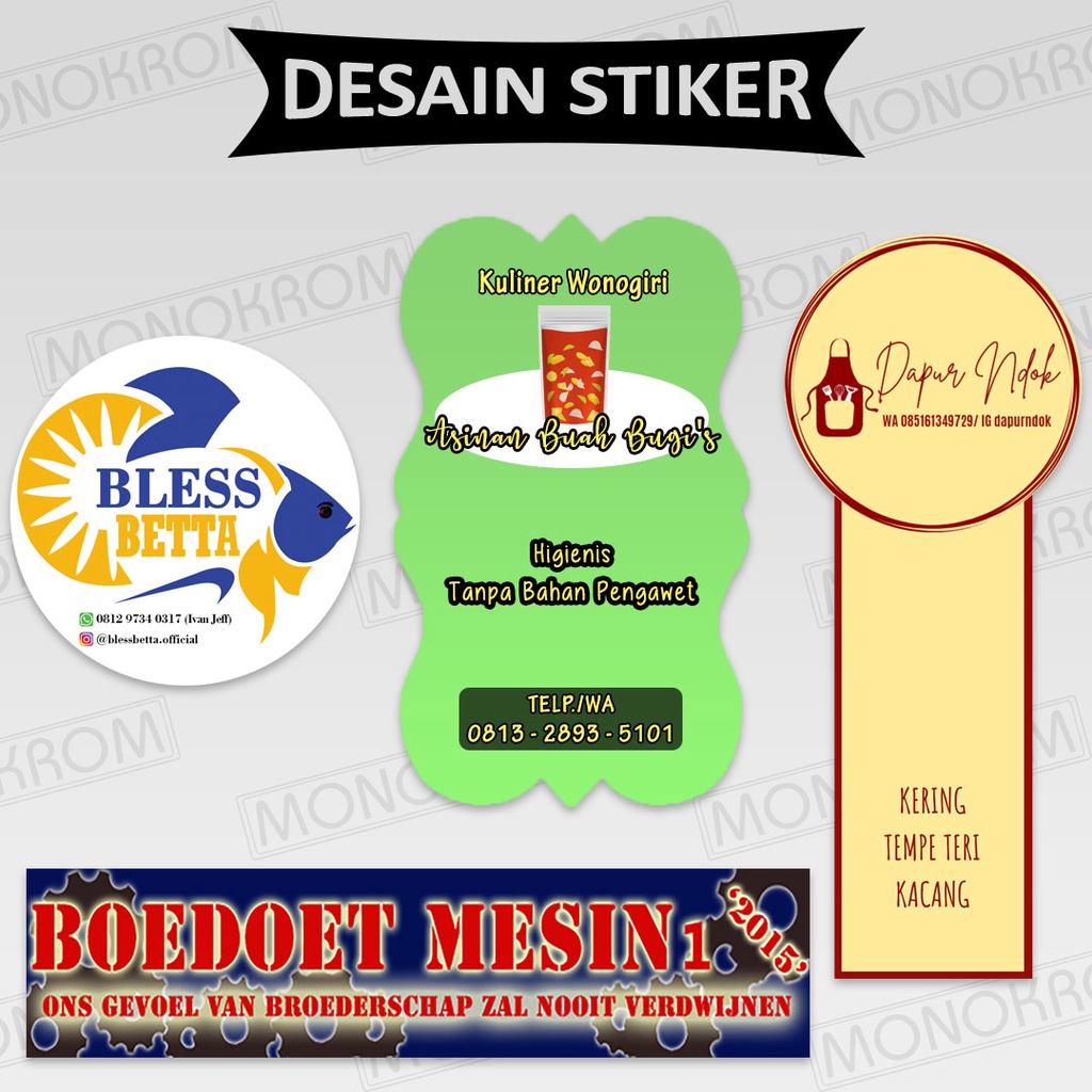 

Jasa Desain Stiker