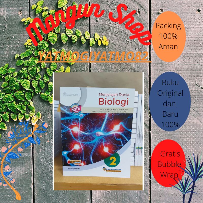 Buku BIOLOGI SMA KELAS XI.11 K13 REVISI ( PLATINUM)