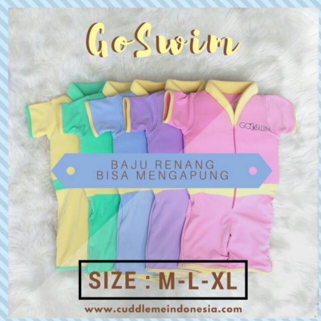 Flowswim cuddle me goswim baju  renang  anak  floswim  