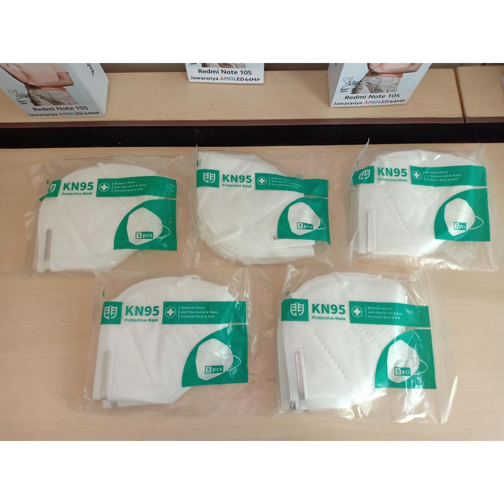 Masker KN95 Isi 5 White