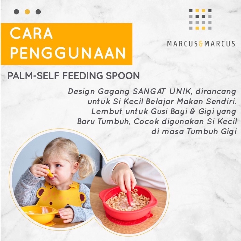 Marcus&amp;Marcus palm self feeding spoon