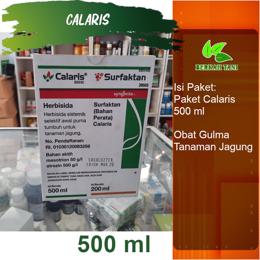 Calaris 500 ml Herbisida Selektif Jagung Obat Rumput Jagung Anti Gulma