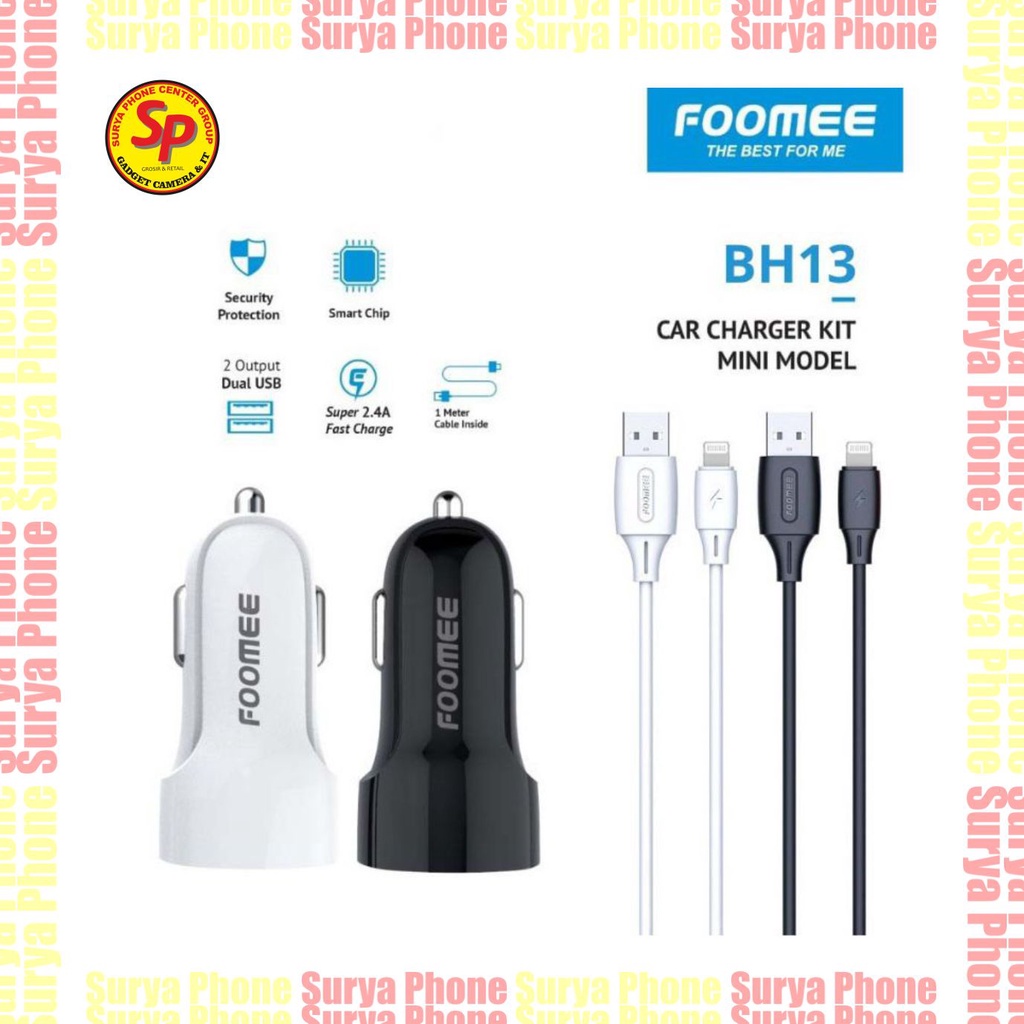 CAR CHARGER KIT FOOMEE BH13