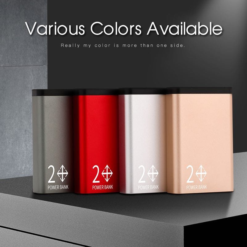 PowerBank Mini Portabel 9800 mAh Design Elegant JGT 034