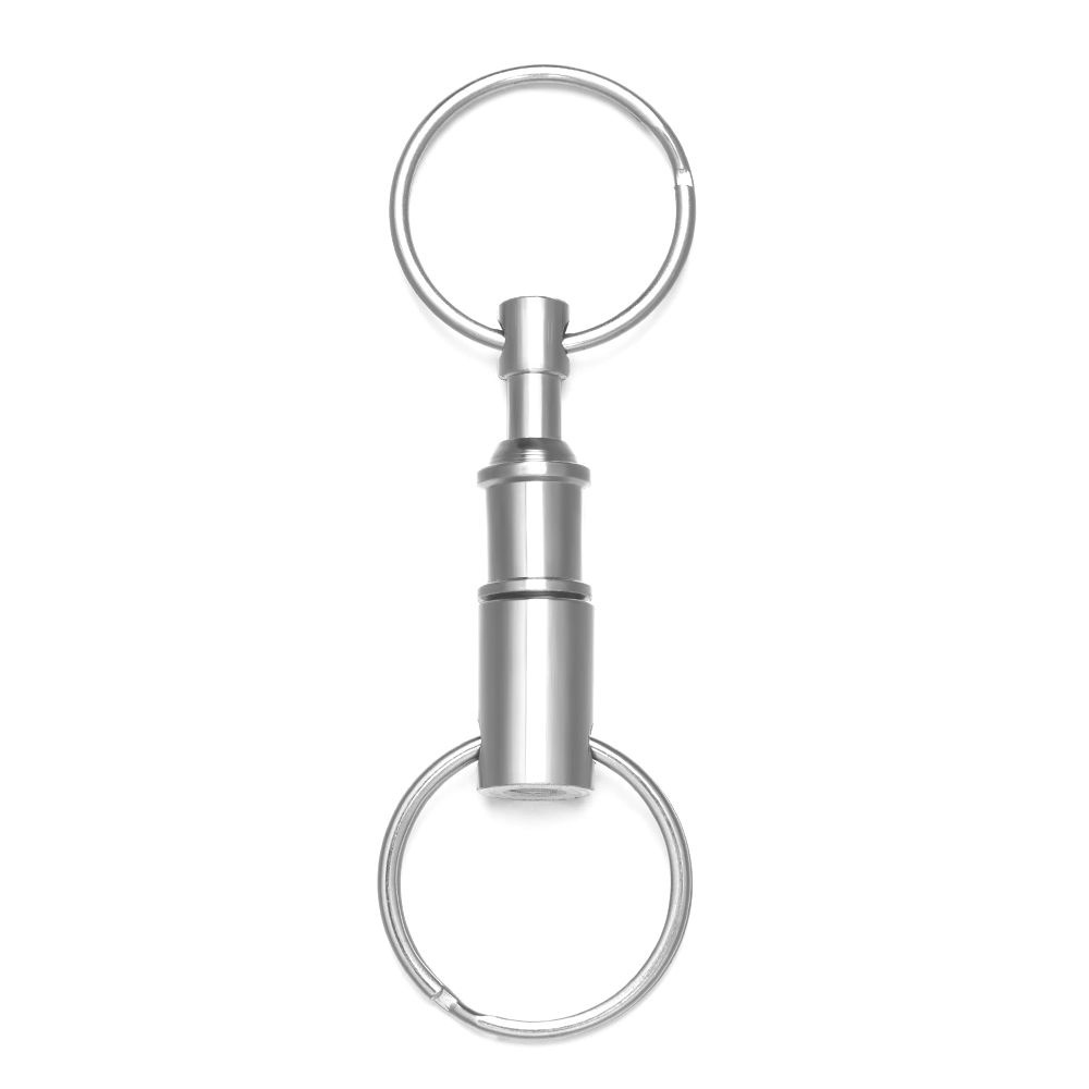 TOP Outdoor Keychain Adjustable Separate Key Ring Portable Separable Removable Disassemble Double Ring Child-mother Buckle