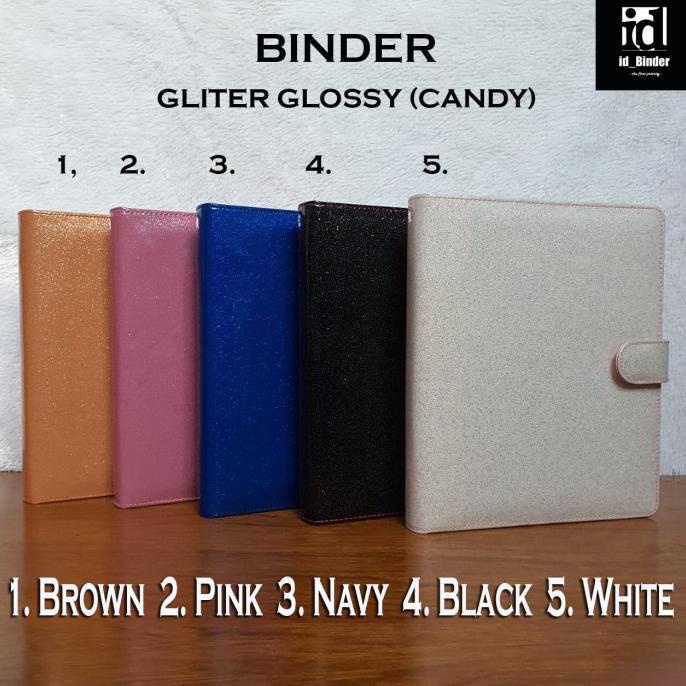 

BISA COD BINDER GLITER GLOSSY (CANDY) 10 WARNA PILIHAN A5 DAN B5 PROMOKode 1095