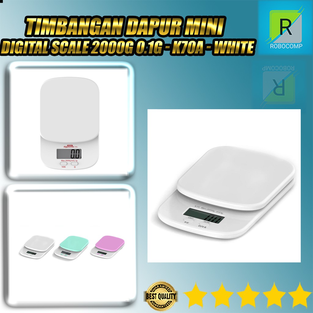 Timbangan Dapur Mini Digital Scale 2000g 0.1g