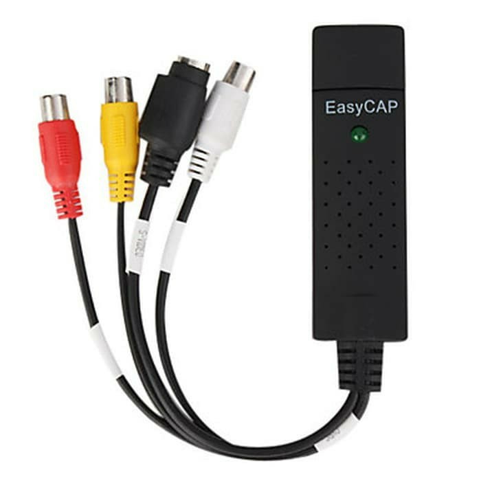 EasyCap USB Ver 2.0 1 Channel DVR Video adapter with audio