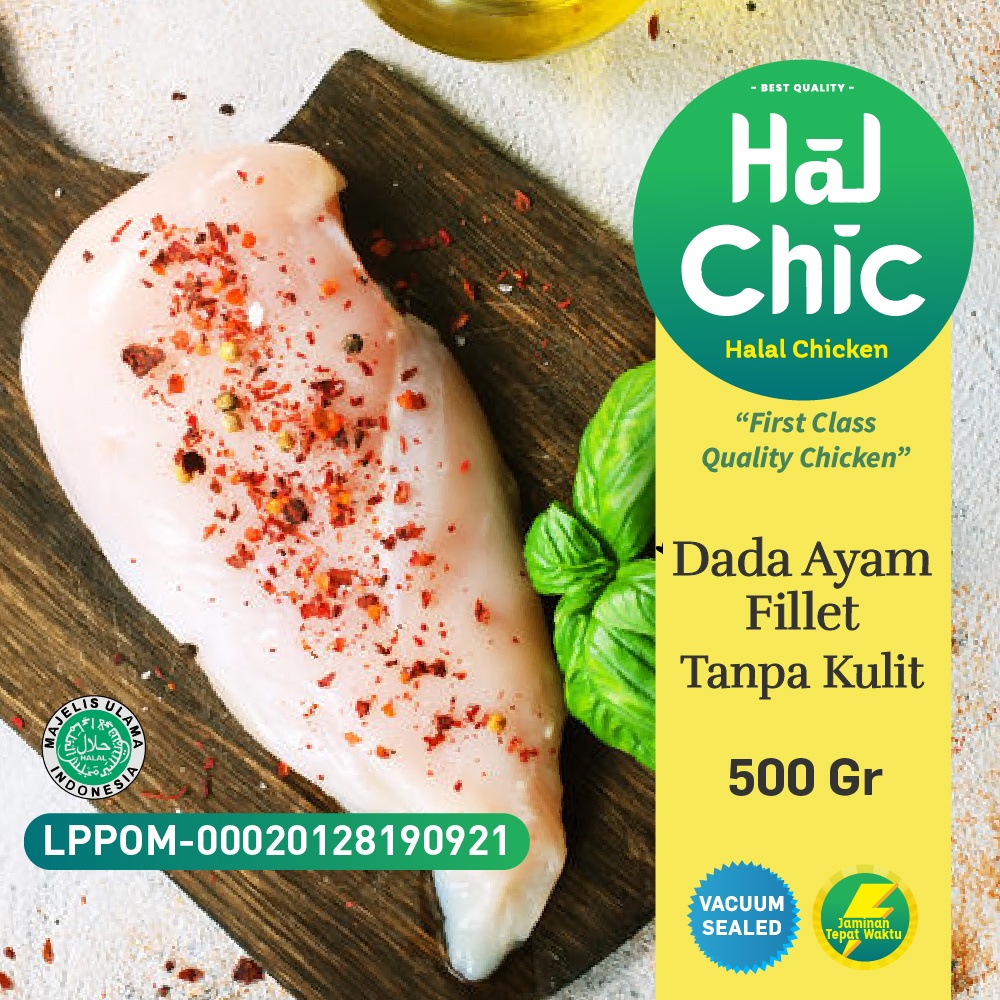

Dada Fillet Tanpa Kulit 500 Gram HalChic