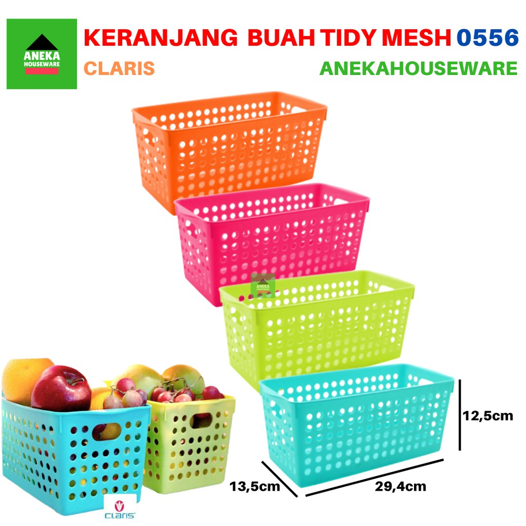 Keranjang Nampan Kotak Tidy Mesh Serbaguna Tray Small 0556 Claris