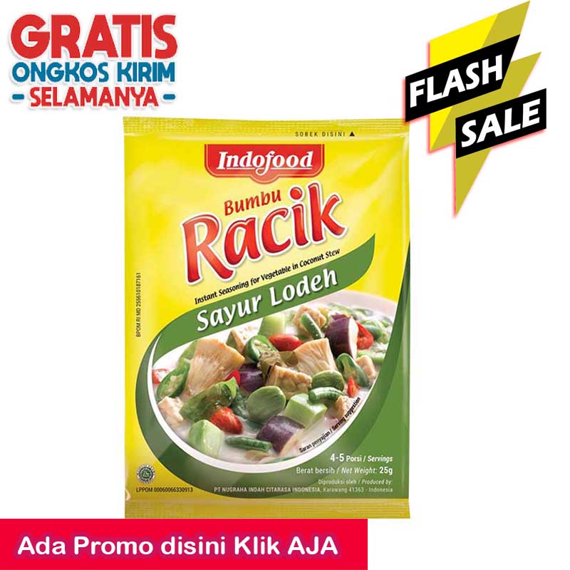 

Bumbu Racik Indofood Sayur Lodeh 25 gr