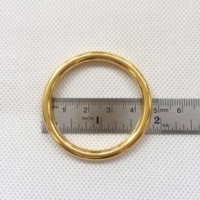 Ring O bulat 5.0 cm gold