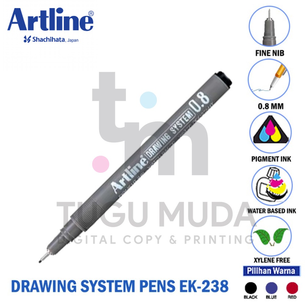

ARTLINE Drawing System Pens / Drawing Pen | EK-238 - 0.8mm
