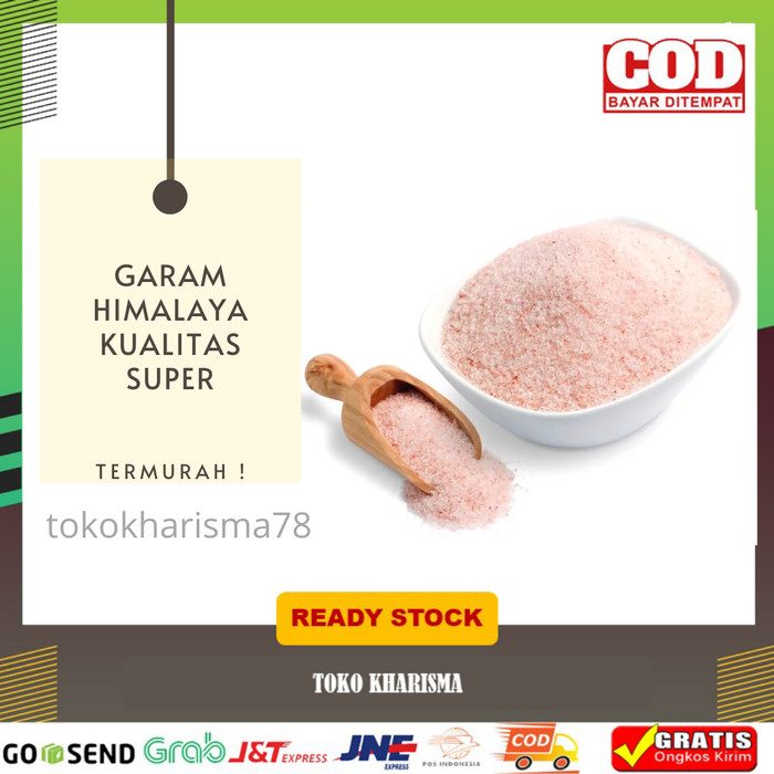 

Garam Himalaya Kualitas Super 500g 1/2kg