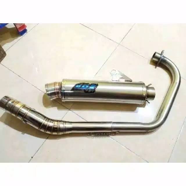 Knalpot DOS kompetisi for Tiger .Megapro .gl .cb .mp leher sambungan