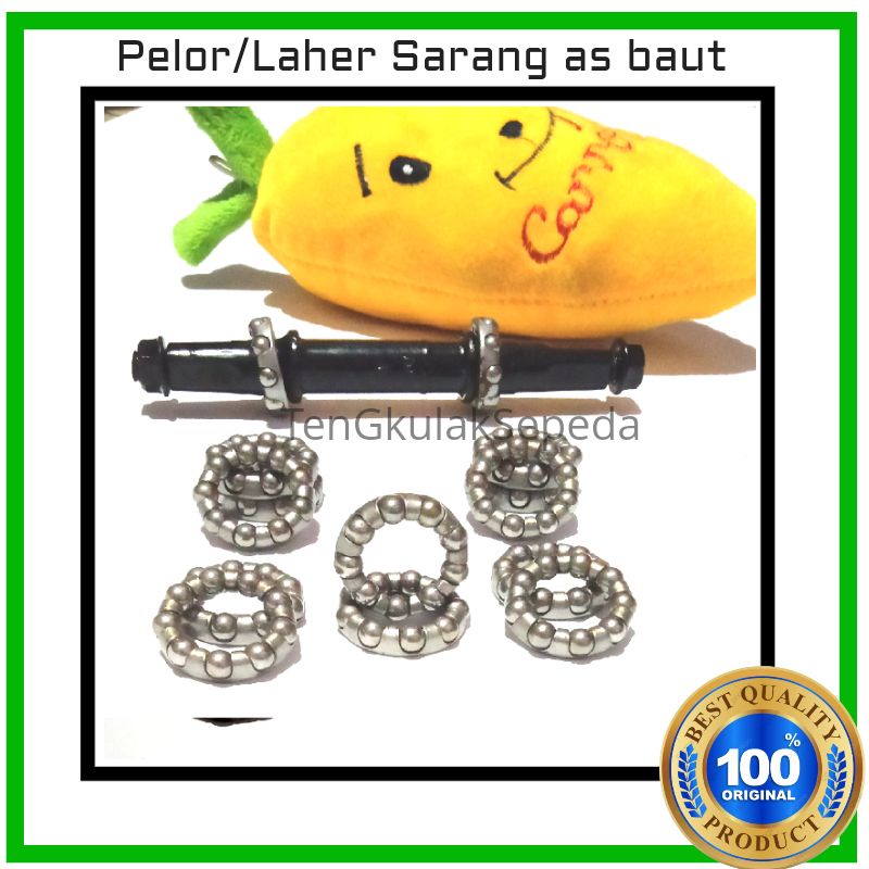 Pelor Sarang Gir As Tengah Sepeda MTB/Lipat/Mini Gotri Gir Baut/Murni