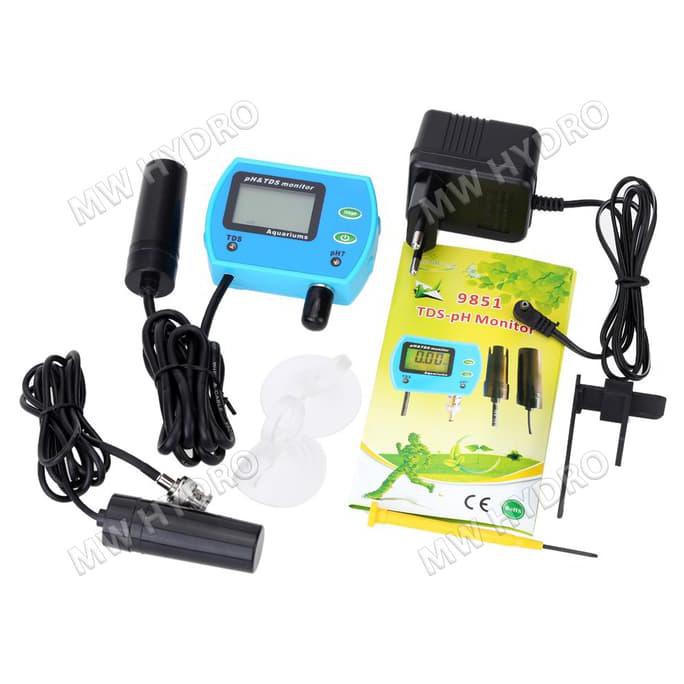 LJT Online pH & TDS Monitor / Meter PH-9851